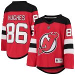 Youth Jack Hughes Red New Jersey Devils Home Player Replica Jersey