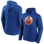 Edmonton Oilers True Classics Vintage Graphic Hoodie - Royal - Mens