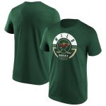 Minnesota Wild Block Party T-Shirt - Dark Green - Mens