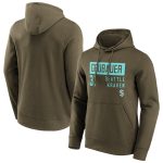 Seattle Kraken Fashion Name & Number Hoodie - Philipp Grubauer 31 - Mens
