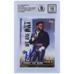 Ashante Thee Adonis WWE Autographed 2021 Topps We Are NXT #NXT-53 Beckett Fanatics Witnessed Authenticated 10 Rookie Card