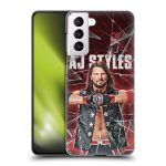 WWE Aj Styles Shattered Glass Phone Case - Samsung