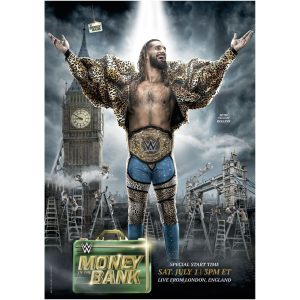 WWE MITB Seth Rollins Poster – Unframed A2 WWE MITB Seth Rollins Poster - Unframed A2