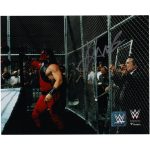 Kane WWE Autographed 8" x 10" Bad Blood 1997 First Appearance Photograph