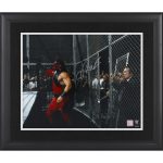 Kane WWE Framed Autographed 16" x 20" Bad Blood 1997 First Appearance Photograph