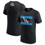 WWE Return of CM Punk T-Shirt - Black - Mens
