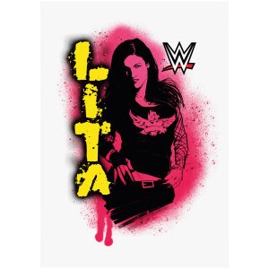 WWE Lita Spray Paint Poster - Unframed A3