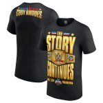 WWE Cody Rhodes The Story Continues T-Shirt - Black - Mens