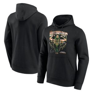 UFC Conor McGregor The Notorious Grunge Hoodie - Black - Mens
