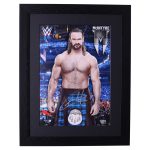 Drew McIntyre Autographed Framed Poster - A3