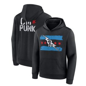 CM Punk Hoodie - Black - Youth