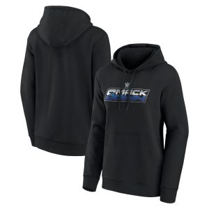 WWE SmackDown Logo Graphic Hoodie - Black - Womens