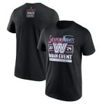 WWE Saturday Night's Main Event T-Shirt - Black - Mens