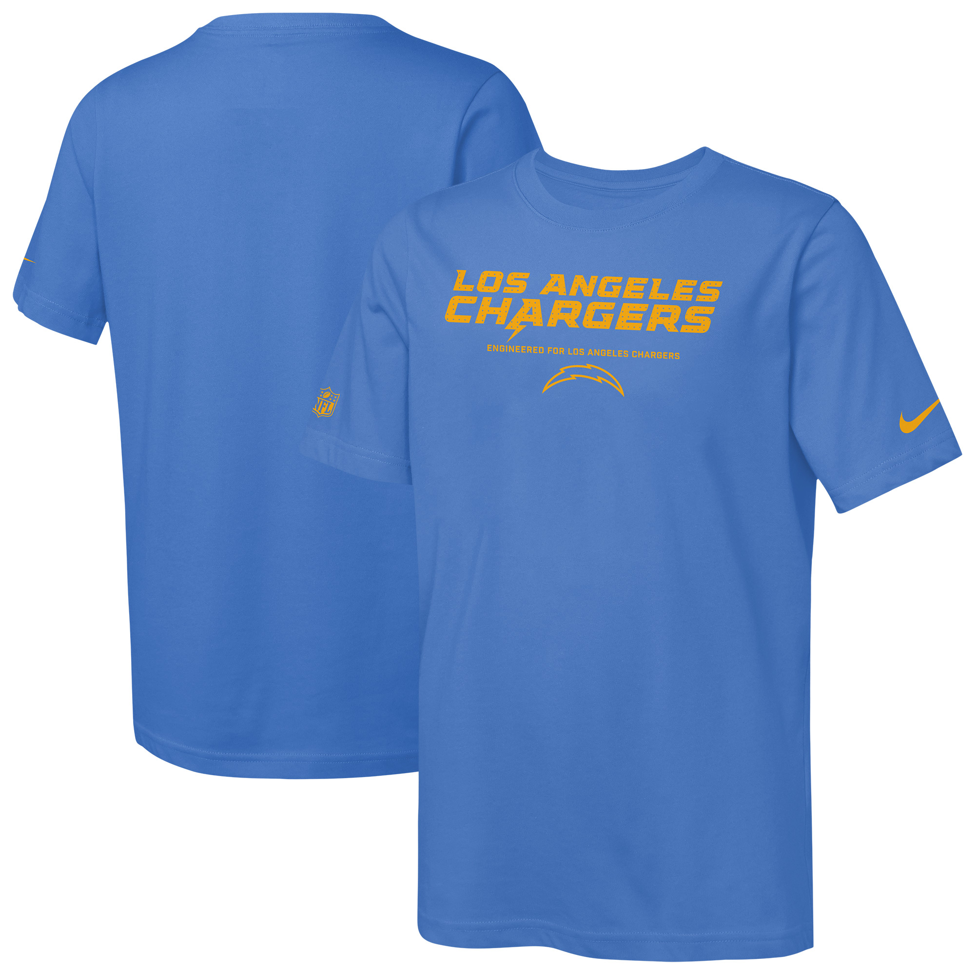 Los Angeles Chargers Nike Sideline Dri-FIT Team Issue T-Shirt – Youth Los Angeles Chargers Nike Sideline Dri-FIT Team Issue T-Shirt - Youth
