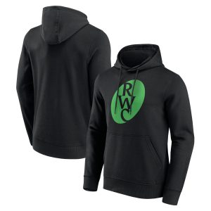 Rugby World Cup Primary Logo Graphic Hoodie – Black Rugby World Cup Primary Logo Graphic Hoodie - Black