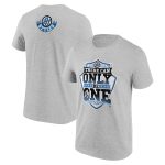 WWE AJ Styles There Can Only Be One T-Shirt - Grey - Mens