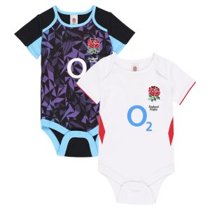 England Rugby Kit 2 Pack Bodysuit 2025/26 - Baby