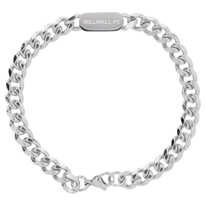 Millwall Stainless Steel Chunky Curb Bracelet in Gift Box