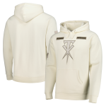 Men's Cream The Undertaker Cross Bone Hoodie