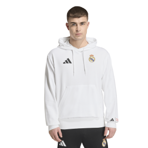 Real Madrid adidas Marvel Hoodie – White Real Madrid adidas Marvel Hoodie - White