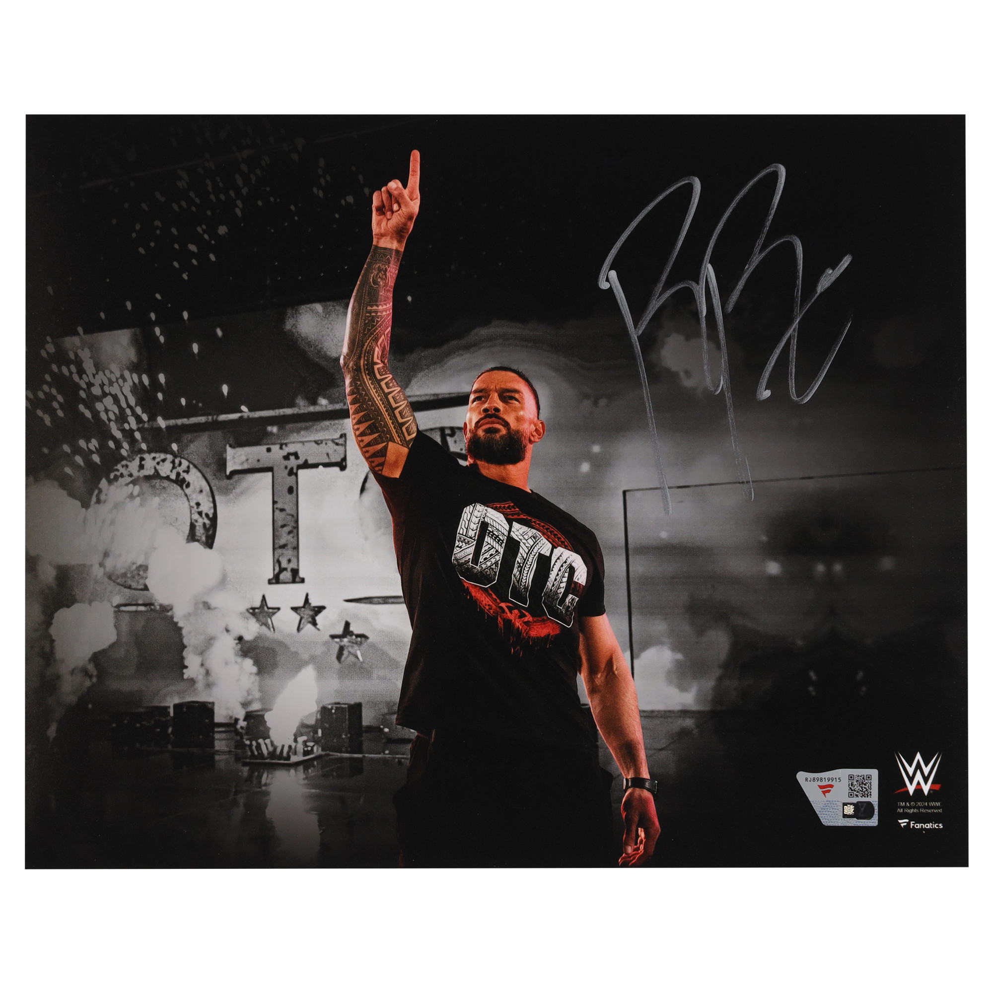 WWE Roman Reigns Autographed Photograph – 8 x 10 Inches WWE Roman Reigns Autographed Photograph - 8 x 10 Inches