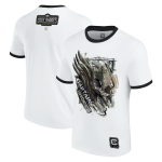 Cody Rhodes Captain Rhodes Ringer T-Shirt - White - Mens