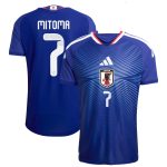 Japan adidas Authentic Home Shirt 2026 with Mitoma 7 printing