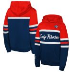 Youth Mitchell & Ness Cody Rhodes Navy Head Coach Hoodie