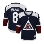 Colorado Avalanche Fanatics Replica Alternate Jersey - Black - Cale Makar - Youth