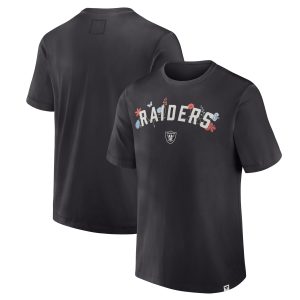 Las Vegas Raiders Botanical Foundation Elevated T-Shirt - Mens