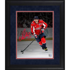 Alexander Ovechkin Washington Capitals Facsimile Signature Framed 11" x 14" Spotlight Photograph