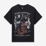 Men's Goodie Two Sleeves Black The Undertaker vs. Kane Graphic T-Shirt