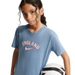England Nike Wordmark T-Shirt - Blue - Kids