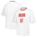 England Lock-Up Graphic T-Shirt - White
