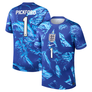 England Nike Stadium Goalkeeper Shirt 2026 with Pickford 1 printing