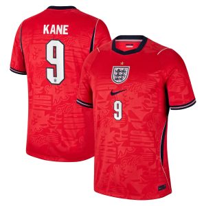 England Nike Away Stadium Shirt 2026 with Kane 9 printing