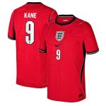 England Nike Away Aero-FIT Match Shirt 2026 - Kids with Kane 9 printing
