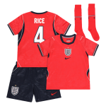 England Nike Away Stadium Mini Kit 2026 - Little Kids with Rice 4 printing