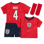 England Nike Away Stadium Mini Kit 2026 - Infants with Rice 4 printing