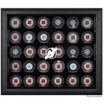 New Jersey Devils 30-Puck Black Display Case
