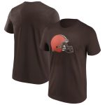Cleveland Browns Primary Colour Logo T-Shirt - Mens