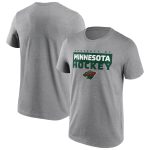 Minnesota Wild Gain Ground T-Shirt - Sports Grey - Mens
