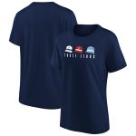 England Bucket on Tour Graphic T- Shirt - Navy - Womens
