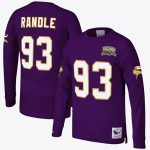 Minnesota Vikings Mitchell& Ness 2000 John Randle Long Sleeve Crew - Mens