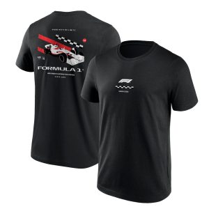 Formula 1 Distressed Car Graphic T-Shirt