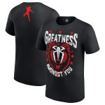 Roman Reigns Greatest GOAT T-Shirt - Black - Mens