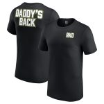 WWE Randy Orton Daddy's Back T-Shirt - Black - Mens