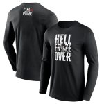 WWE CM Punk Hell Froze Over Long Sleeve T-Shirt - Black - Mens