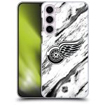 Detroit Red Wings NHL Marble Pattern Graphic Phone Case - Samsung