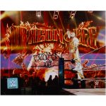 Dragon Lee WWE Autographed 8'' x 10'' Entrance Photograph